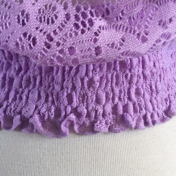 Lavender knitted blouse   Size 10/12 - Picture 3 of 6